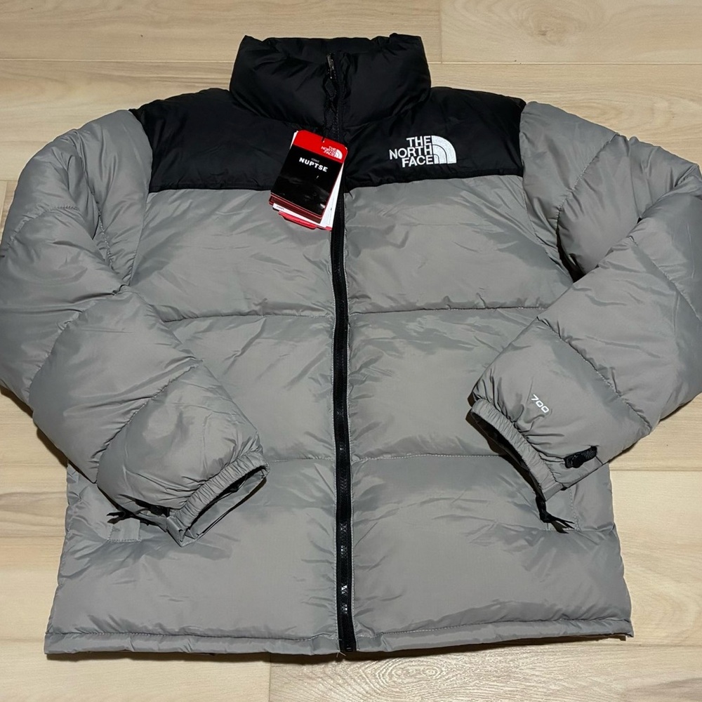 The North Face Black and Gray Insulated Jacket